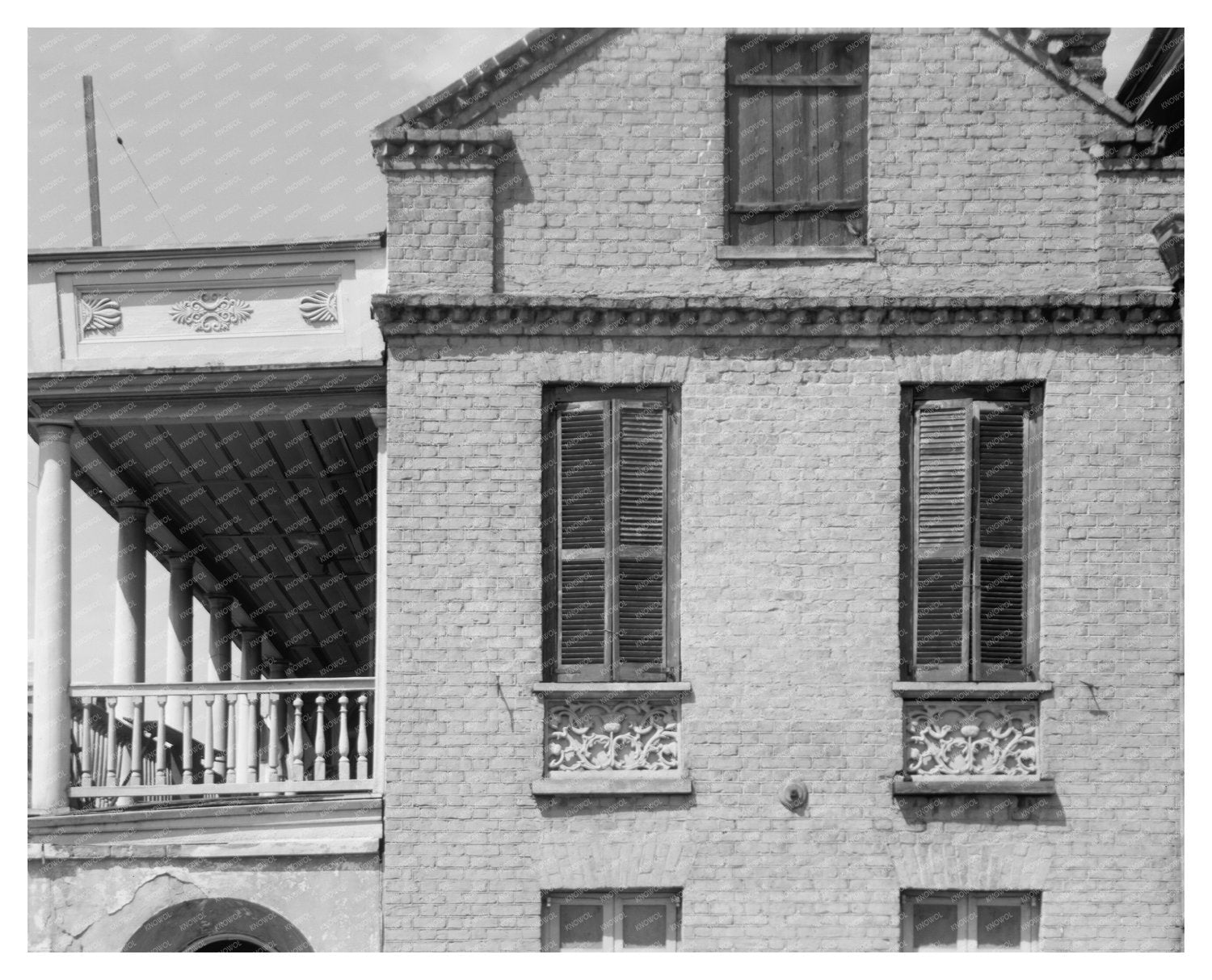 Jenkins Orphan Asylum, Charleston SC, Vintage Photo 1900s