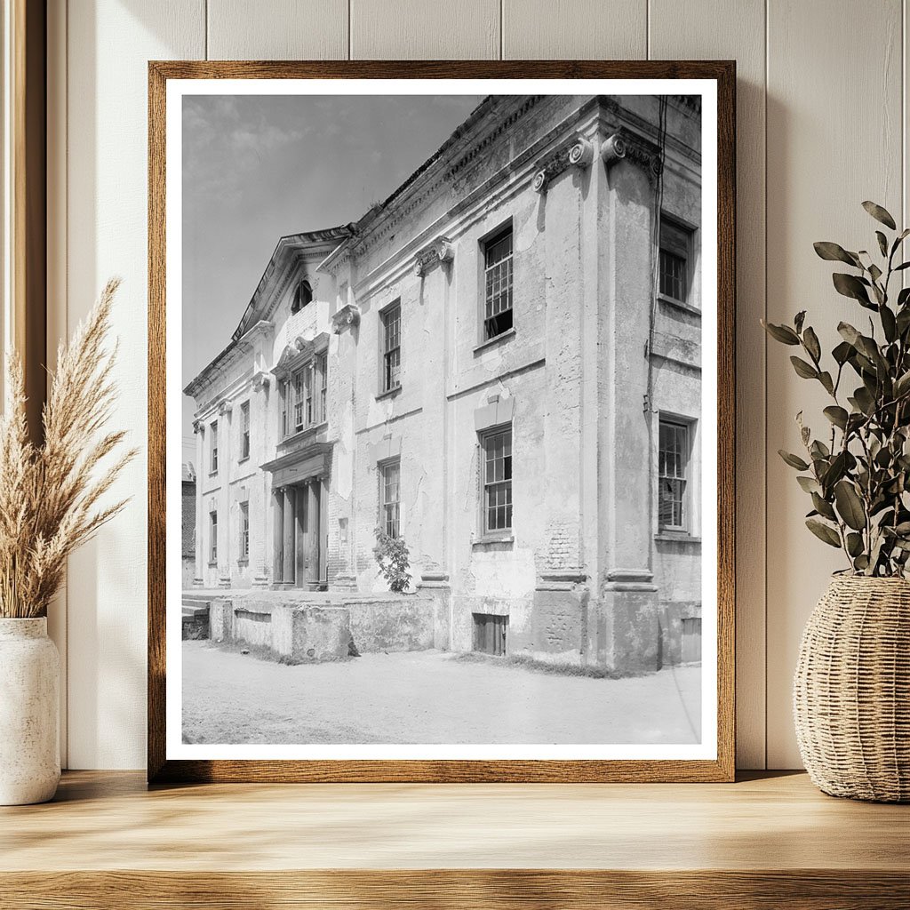 Old Medical College, Charleston SC, 19th Century Image