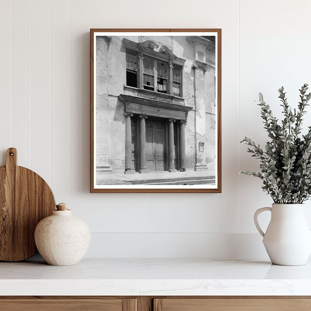 Old Medical College, Charleston SC, 1824 Vintage Photo