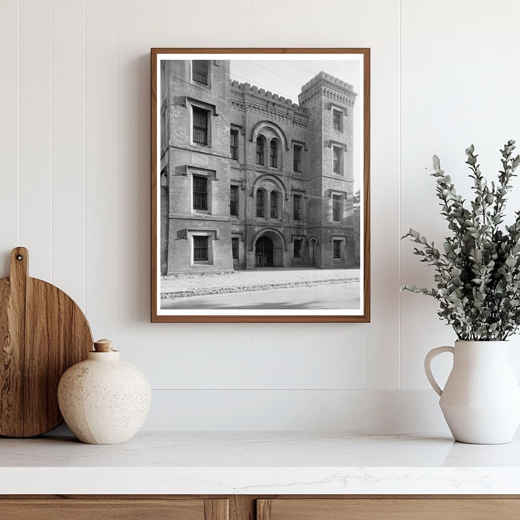 Charleston County Jail Photo, South Carolina, 1900s