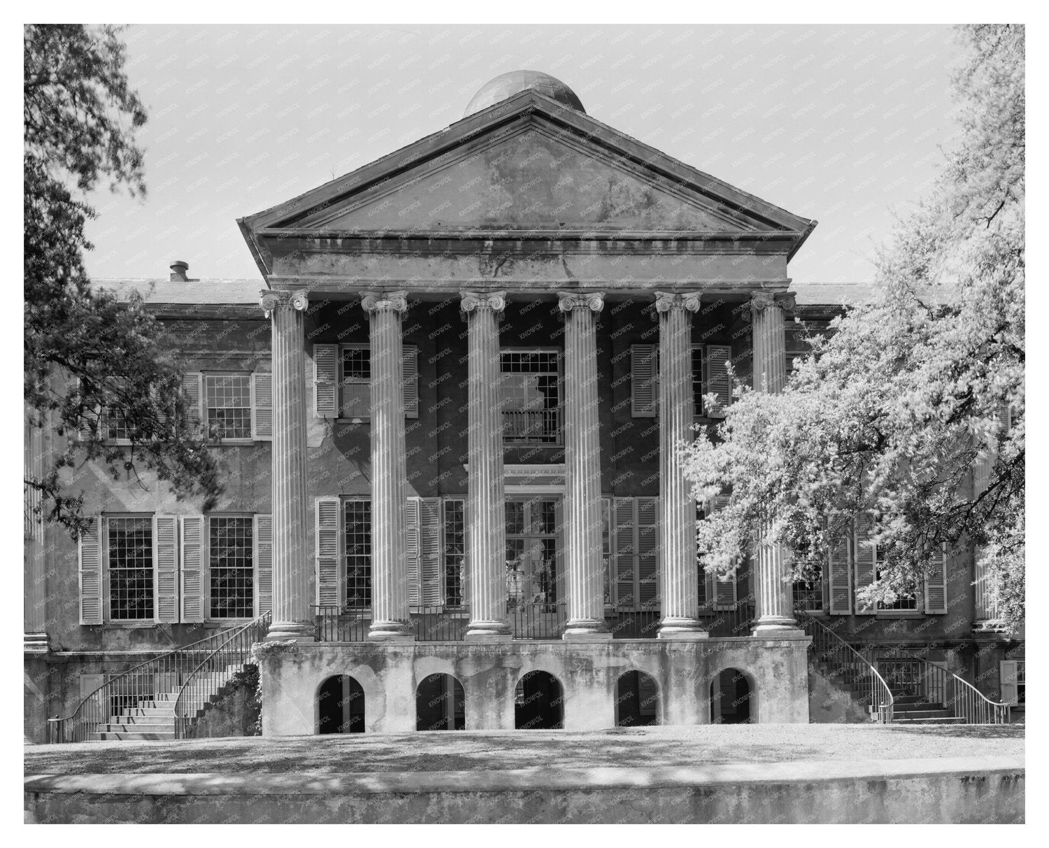 Charleston College Historic Photo, SC 1828-1950s