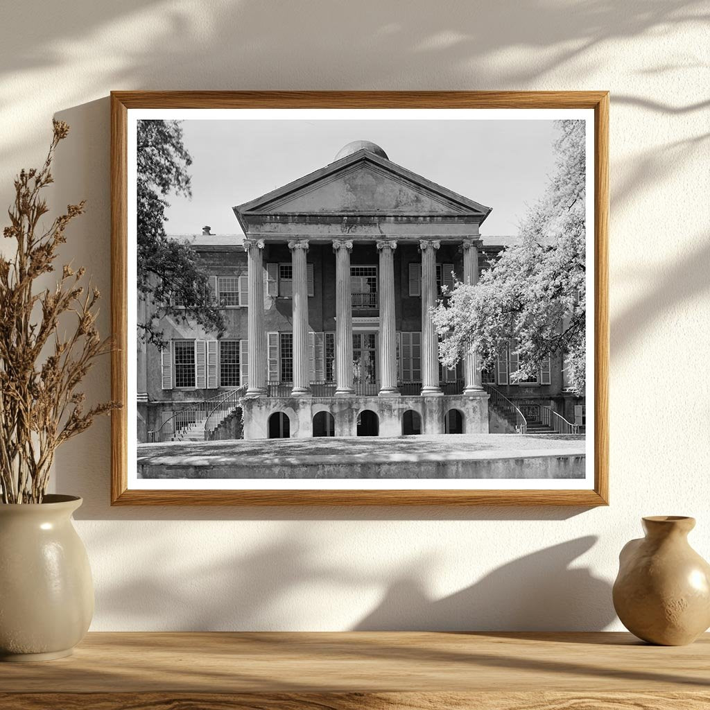 Charleston College Historic Photo, SC 1828-1950s