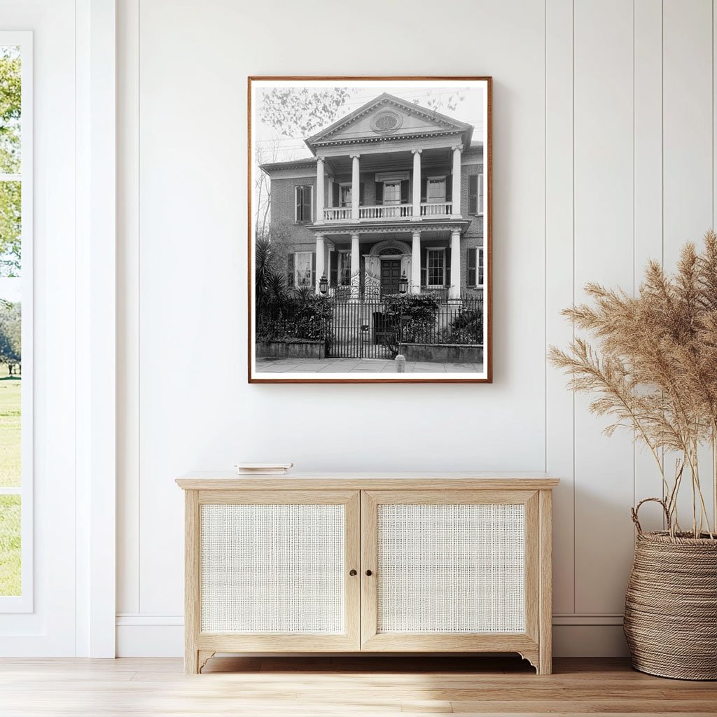 Miles Brewton House, Charleston SC, 1765 Historic Photo