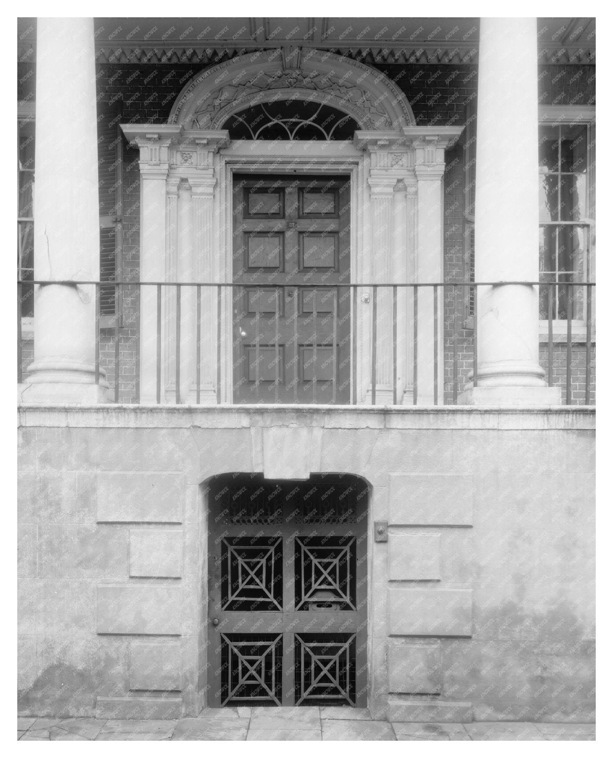 Miles Brewton House, Charleston SC, 1765 Vintage Photo