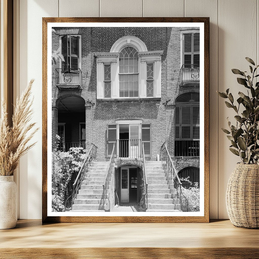 Miles Brewton House, Charleston SC, 1765 History Photo