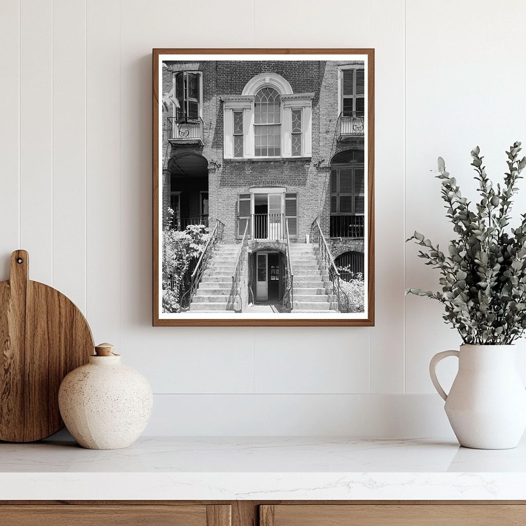 Miles Brewton House, Charleston SC, 1765 History Photo