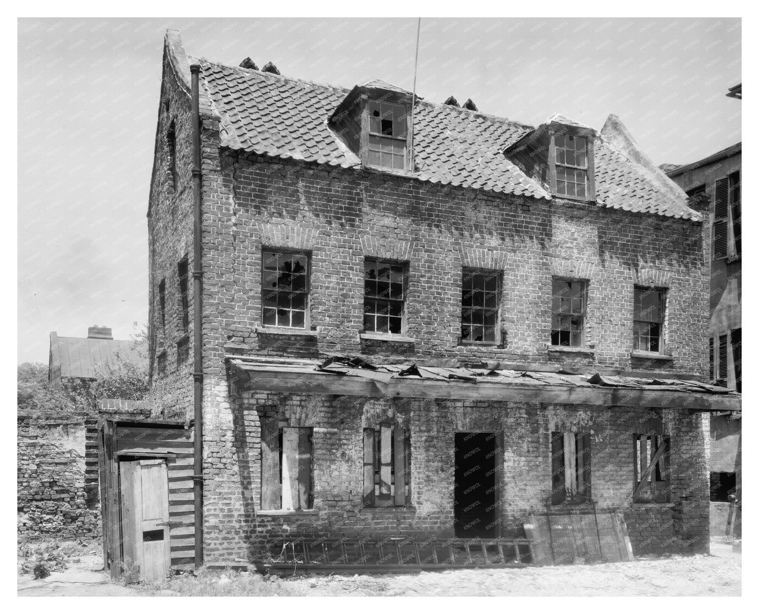 Historic Building at 301 East Bay St, Charleston, SC 1953