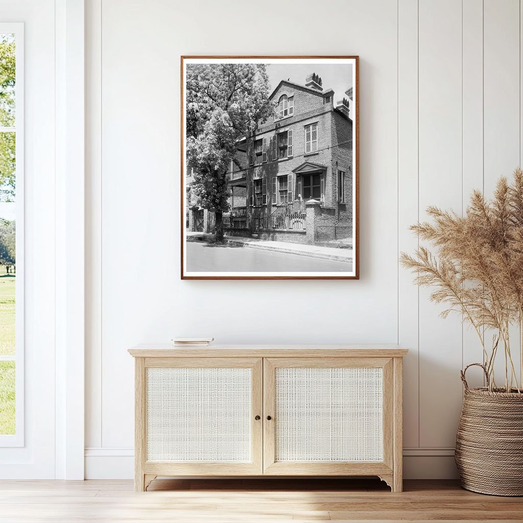 1900s Charleston SC Vintage Architectural Photograph
