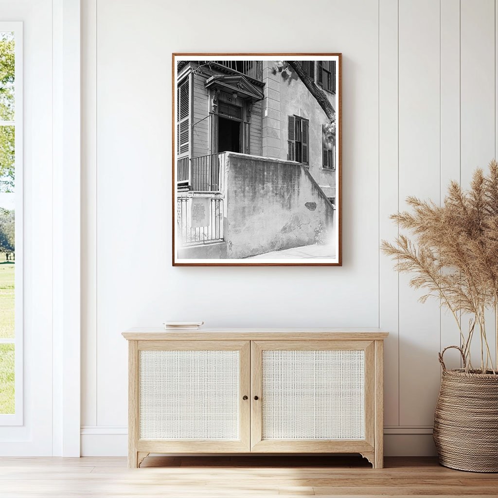 Charleston SC Architectural Heritage Photograph 1953