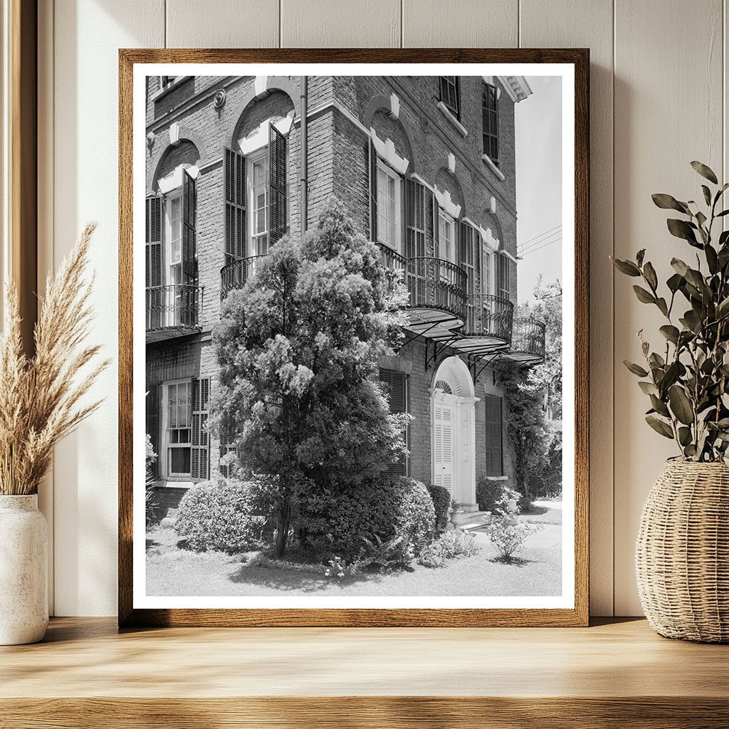 Nathaniel Russell House, Charleston SC, 1953 Photo