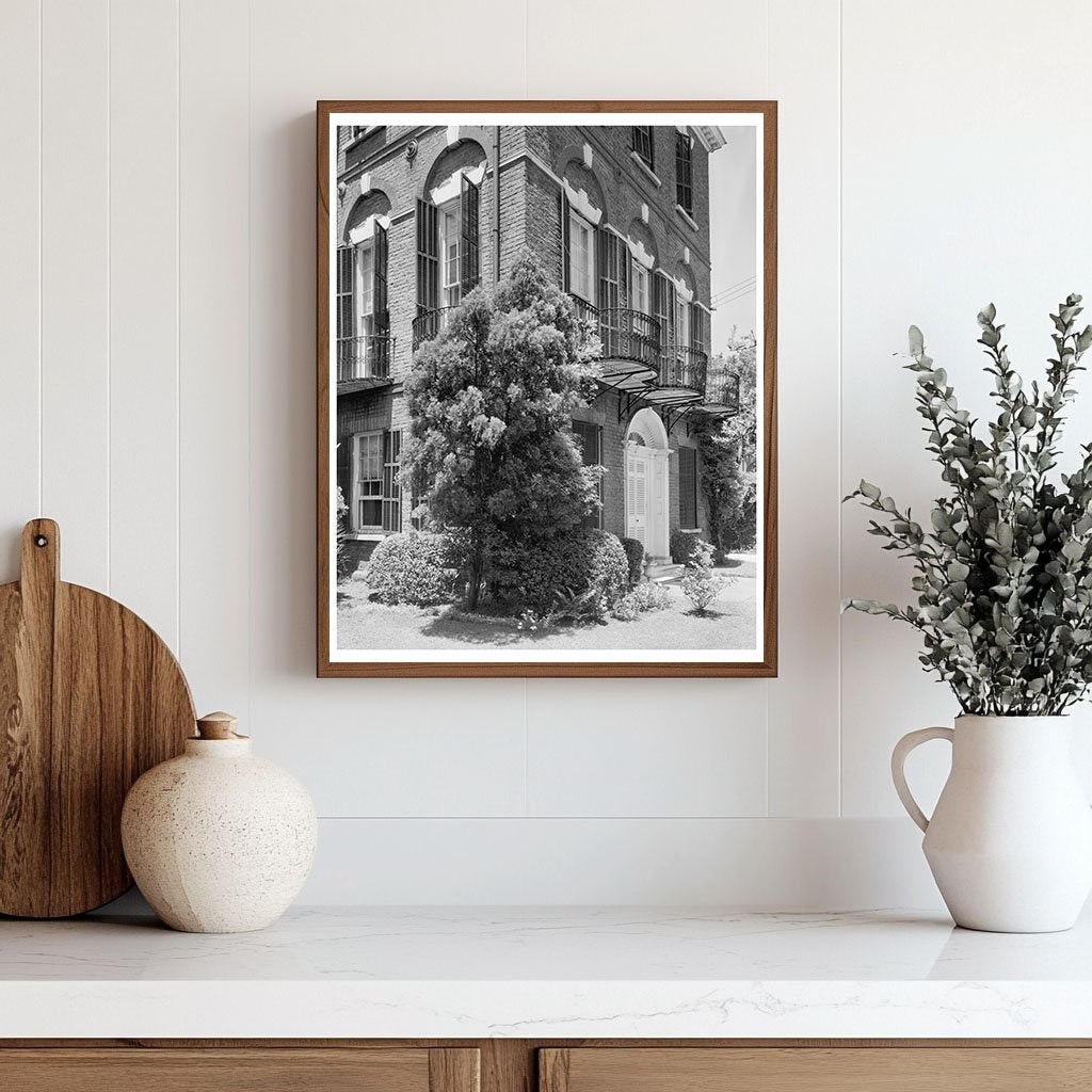 Nathaniel Russell House, Charleston SC, 1953 Photo