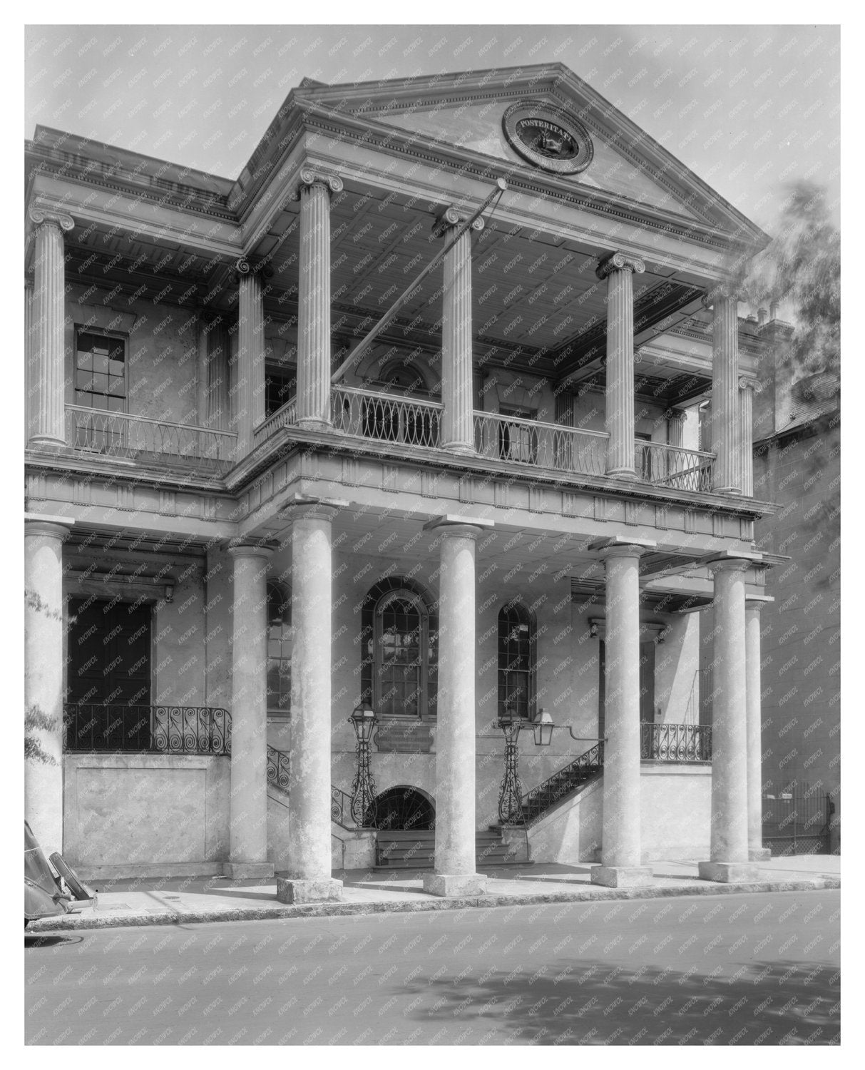 Historic Building in Charleston, SC, 1804 Photo Archive