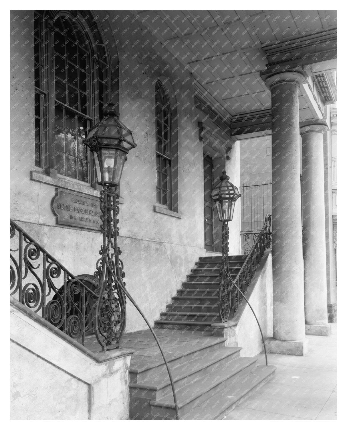 Charleston SC Architecture 1804 Photo Artwork