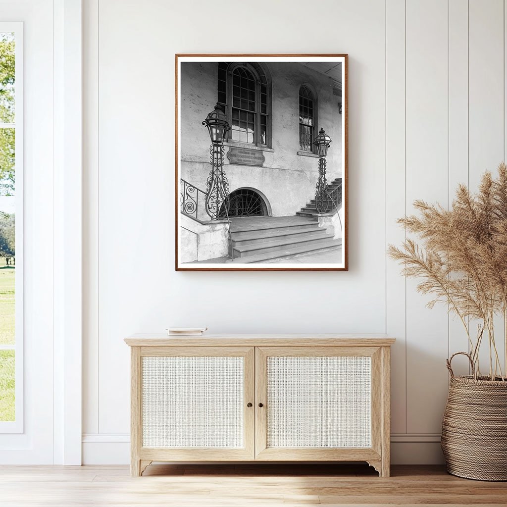 Vintage Charleston Architecture Photo, SC 1804