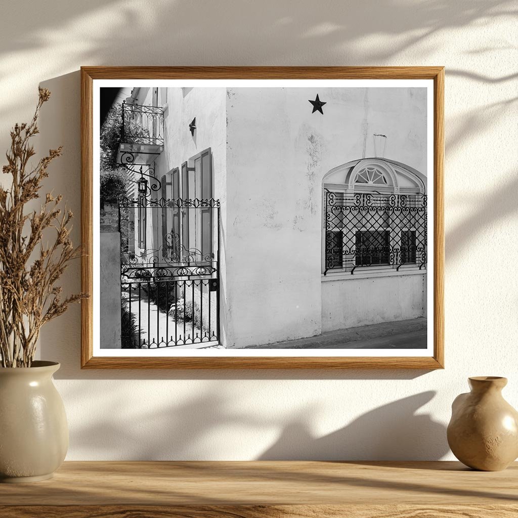Charleston SC Architectural Detail Photo 1953