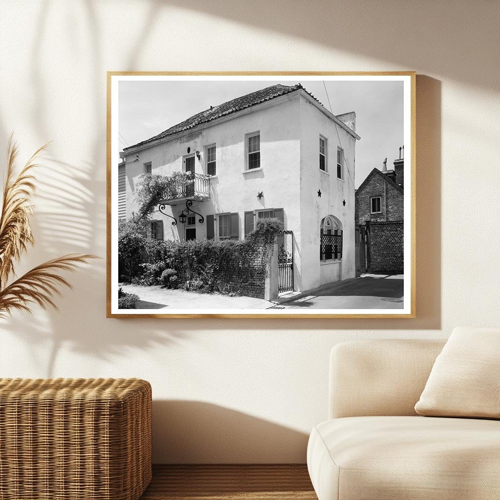 Charleston, SC Architecture Photograph, Early 20th Century