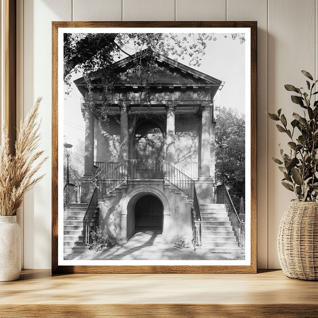 Charleston SC Architecture Photograph, 20th Century