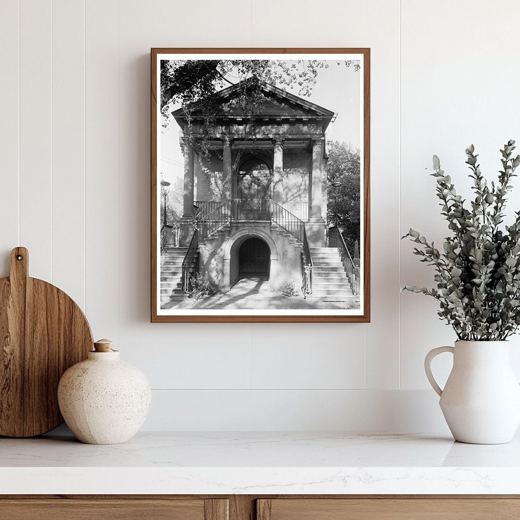 Charleston SC Architecture Photograph, 20th Century
