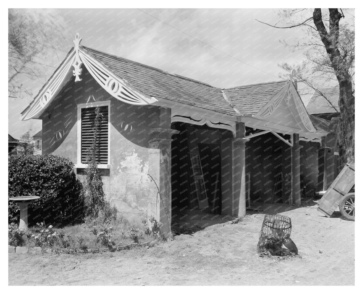 Dr. Josiah Smith House, Charleston SC, Historic Photo 1815
