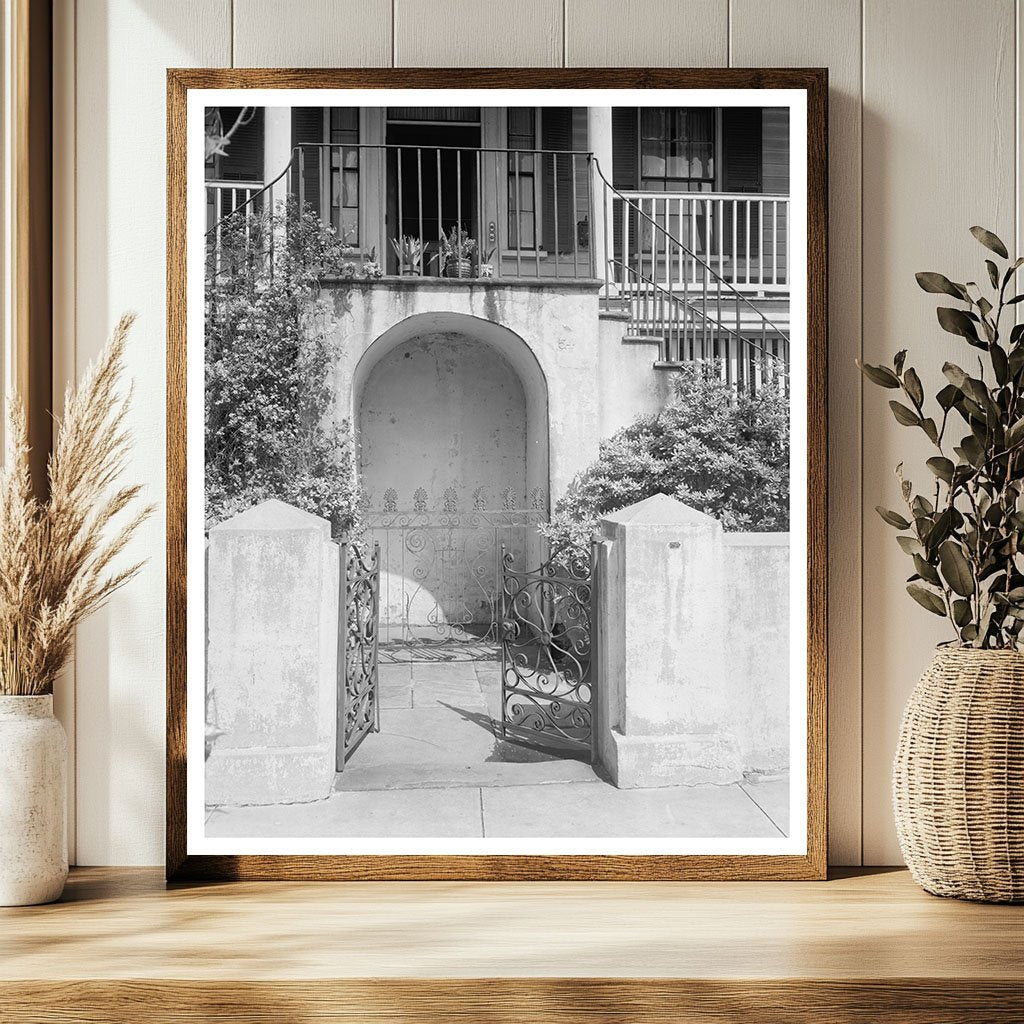 Dr. Josiah Smith House, Charleston SC, Historic Photo 1953
