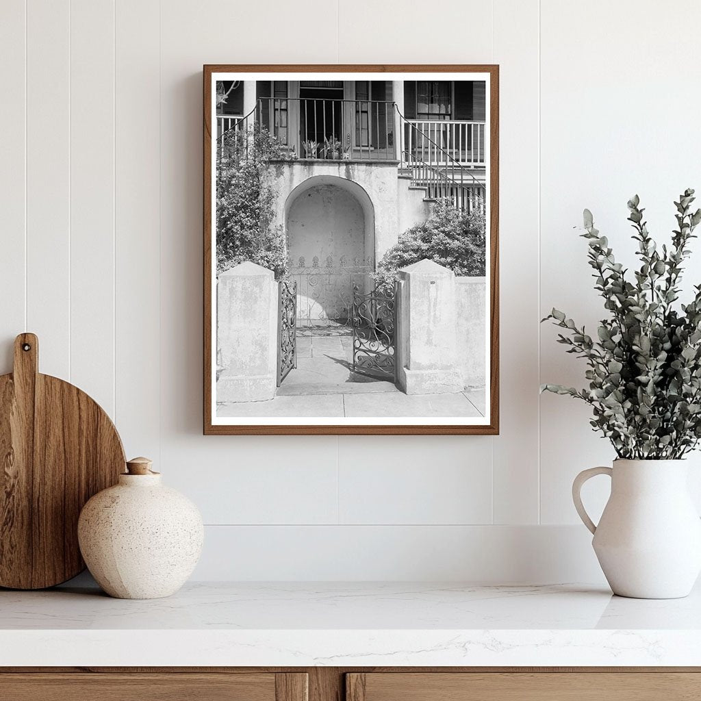 Dr. Josiah Smith House, Charleston SC, Historic Photo 1953