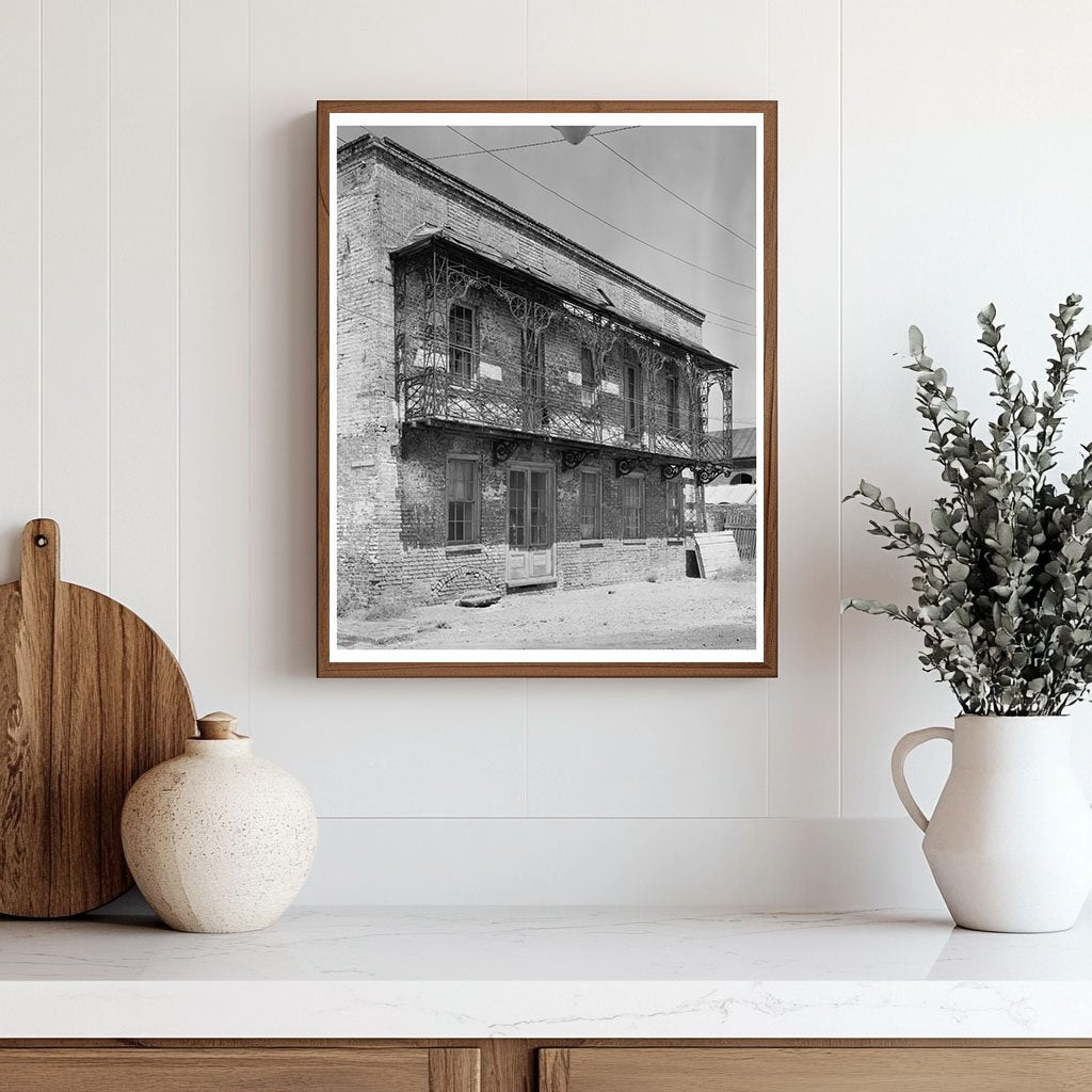 Charleston SC Merchant Offices Warehouse Early 1900s Photo