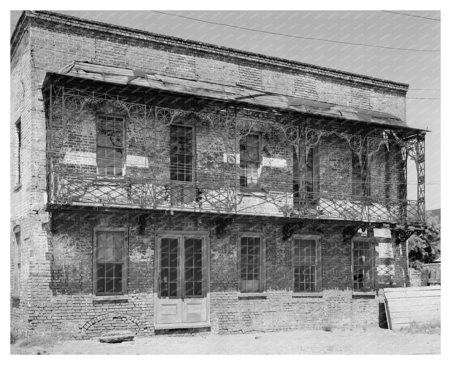 Charleston SC Vintage Photo of Merchant Offices, 1953