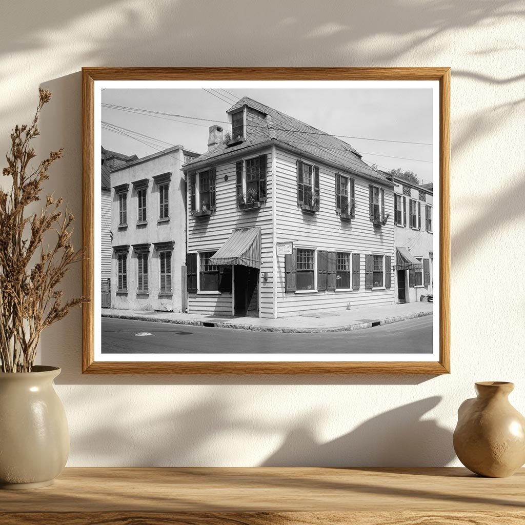 Charleston Architecture 1953: Historic Homes Photo