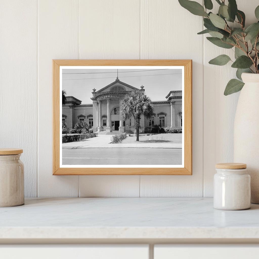 Charleston Architecture, SC - 1953 Historic Photograph