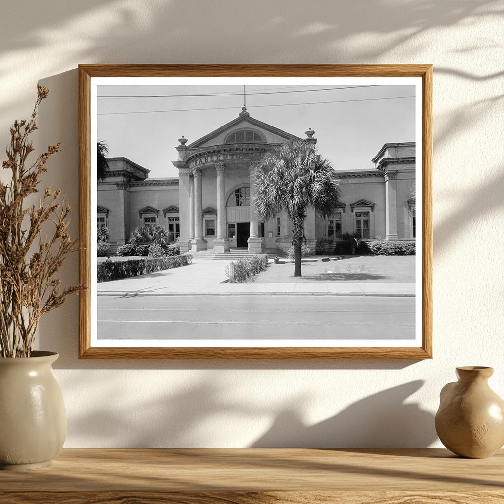 Charleston Architecture, SC - 1953 Historic Photograph