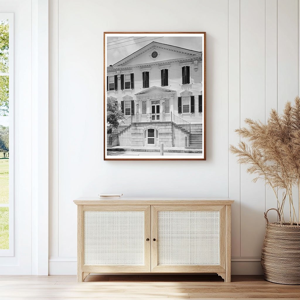 William Gibbes House, Charleston SC, 1789 Vintage Photo