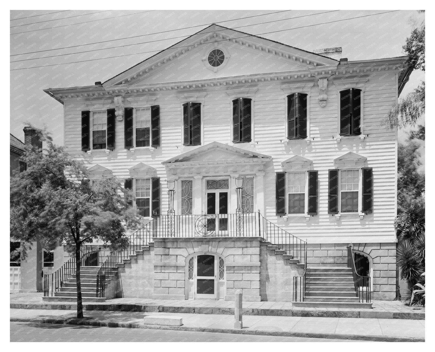 William Gibbes House, Charleston SC, 1953 Architecture Photo