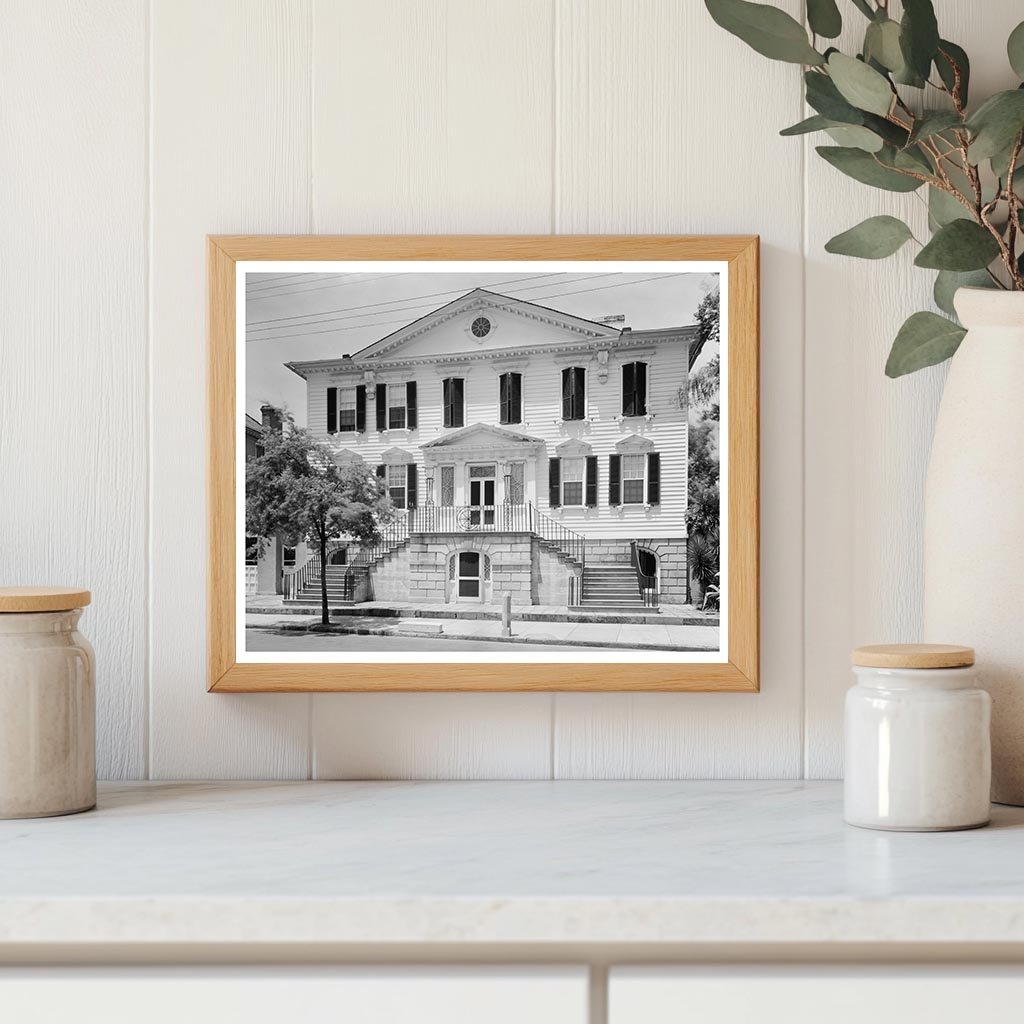 William Gibbes House, Charleston SC, 1953 Architecture Photo