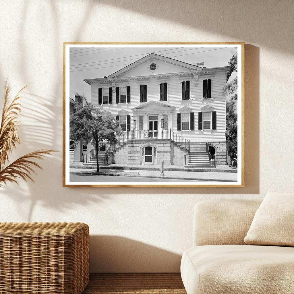William Gibbes House, Charleston SC, 1953 Architecture Photo