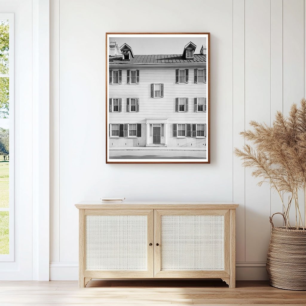 James W. Wilkerson House, Charleston SC, 1953 Photo