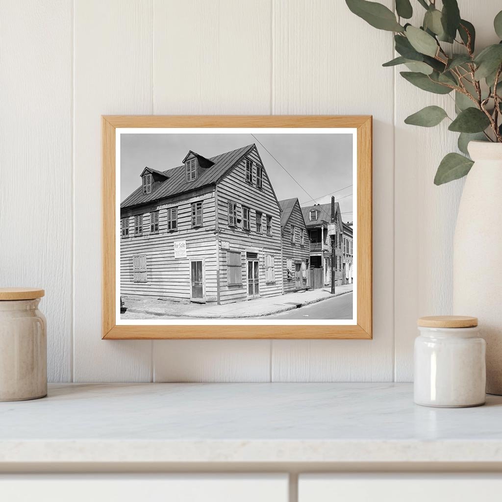 Abandoned Building in Charleston, SC - 20th Century Photo