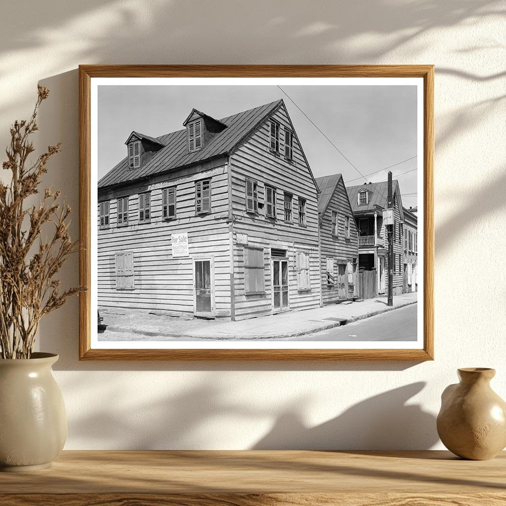 Abandoned Building in Charleston, SC - 20th Century Photo