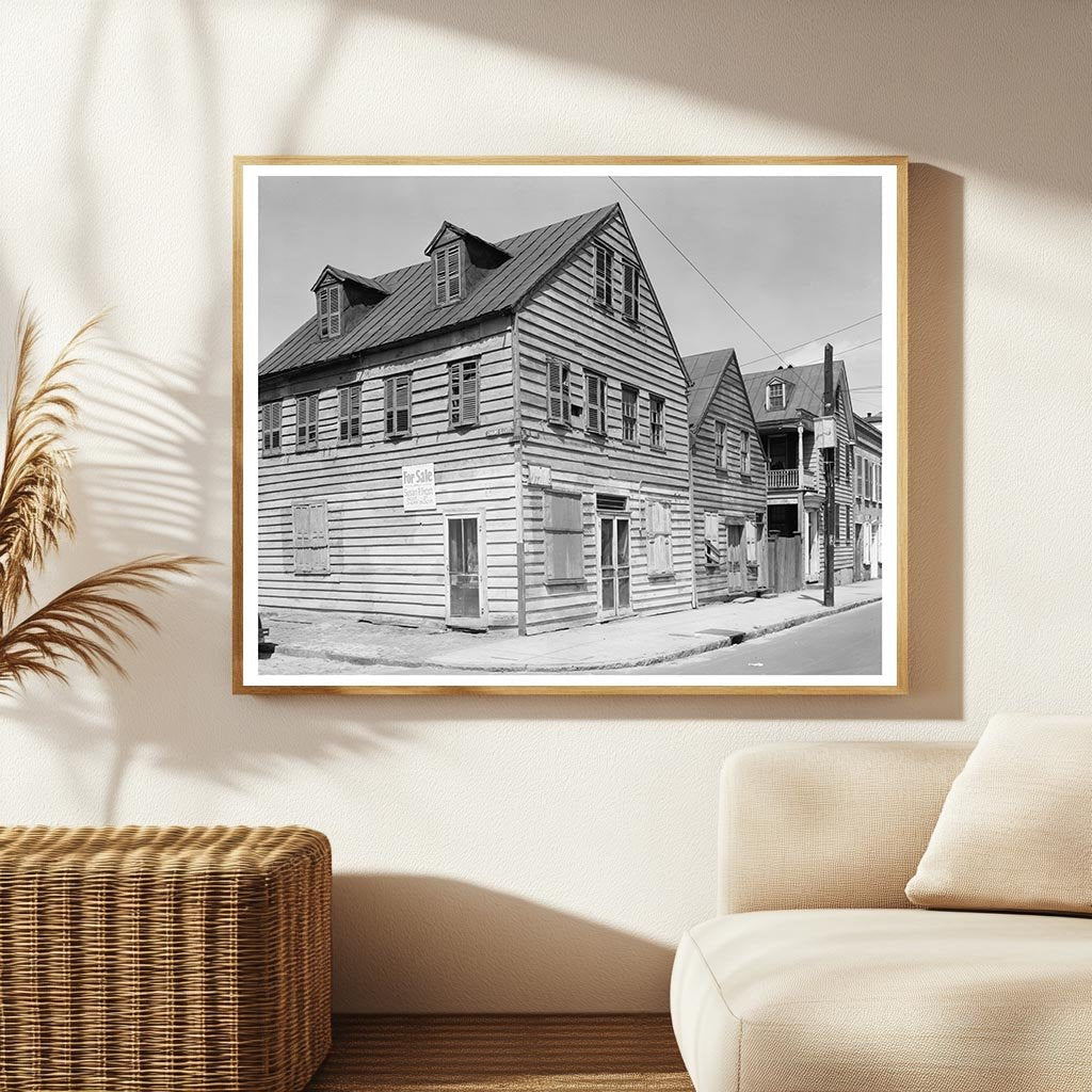 Abandoned Building in Charleston, SC - 20th Century Photo