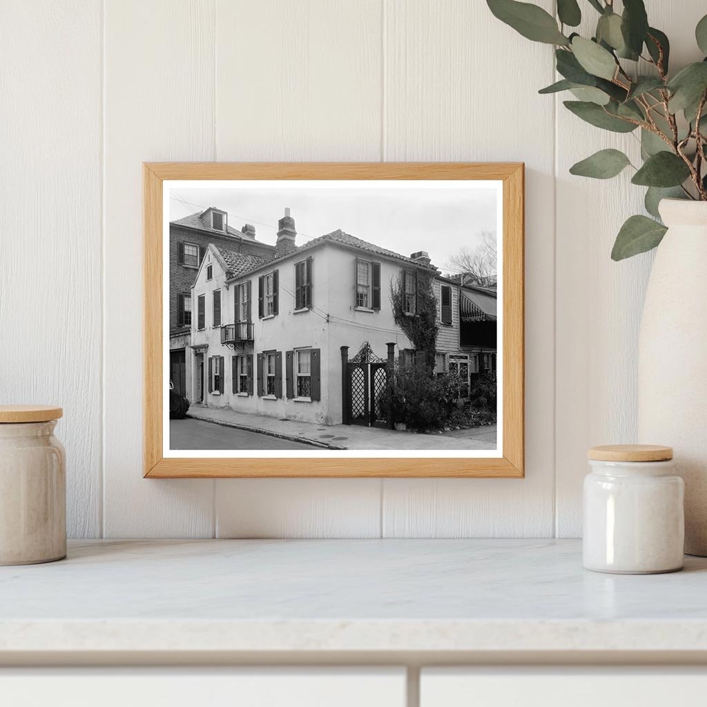 Vintage Charleston Architecture, South Carolina, 20th Centur