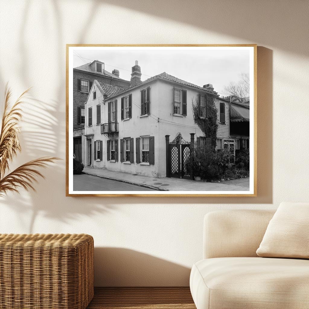 Vintage Charleston Architecture, South Carolina, 20th Centur