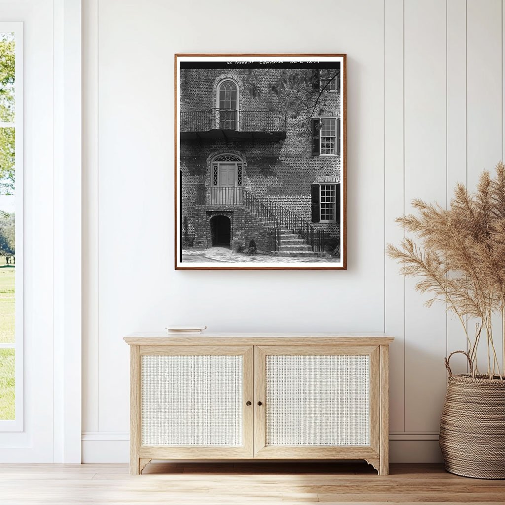 Charleston SC Architecture Study 20th Century Photo