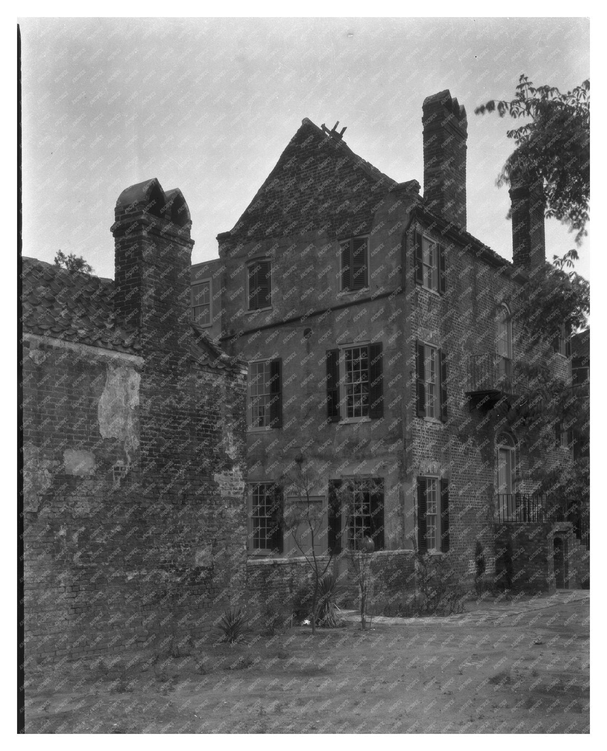 Charleston SC Estate Photo 20th Century Architecture