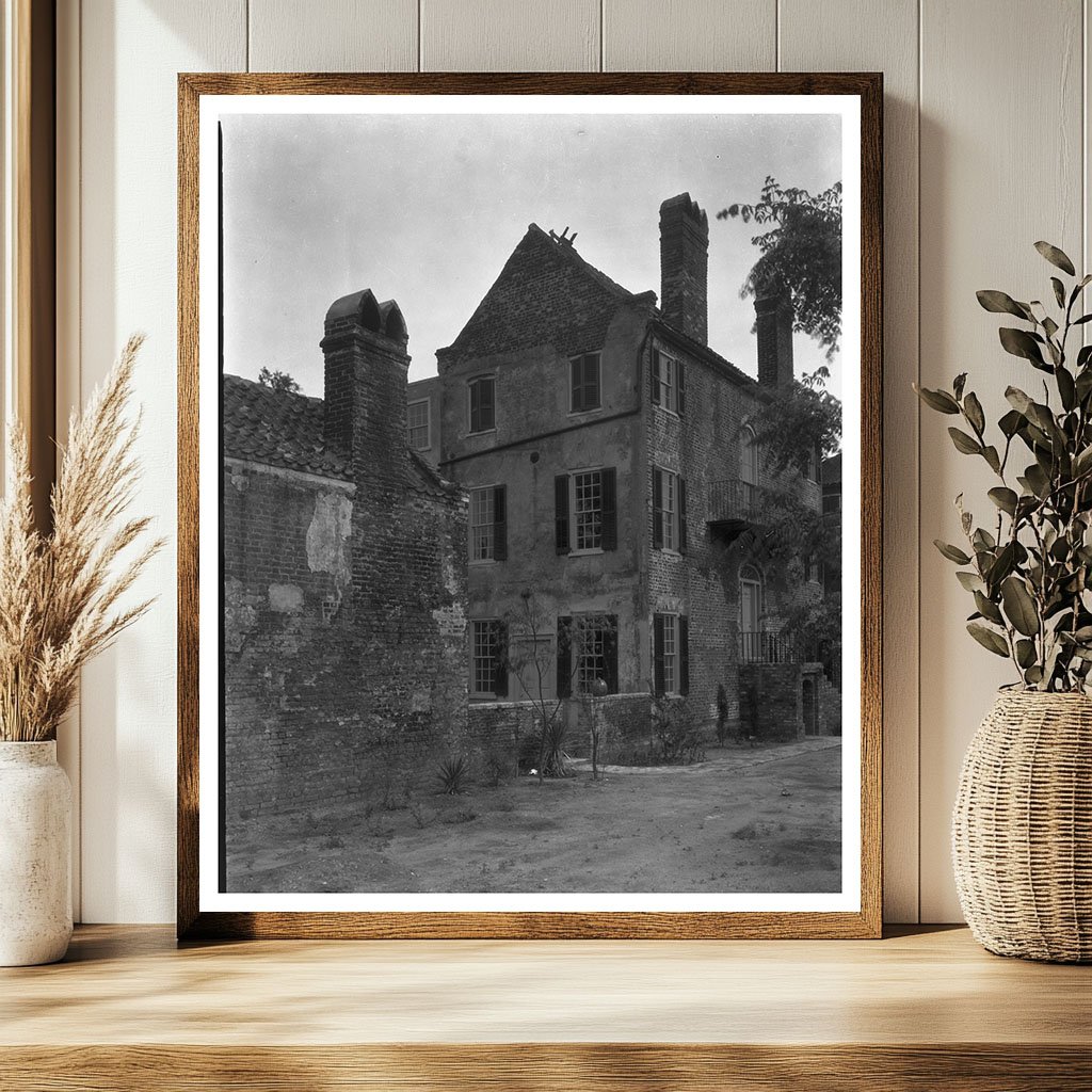 Charleston SC Estate Photo 20th Century Architecture