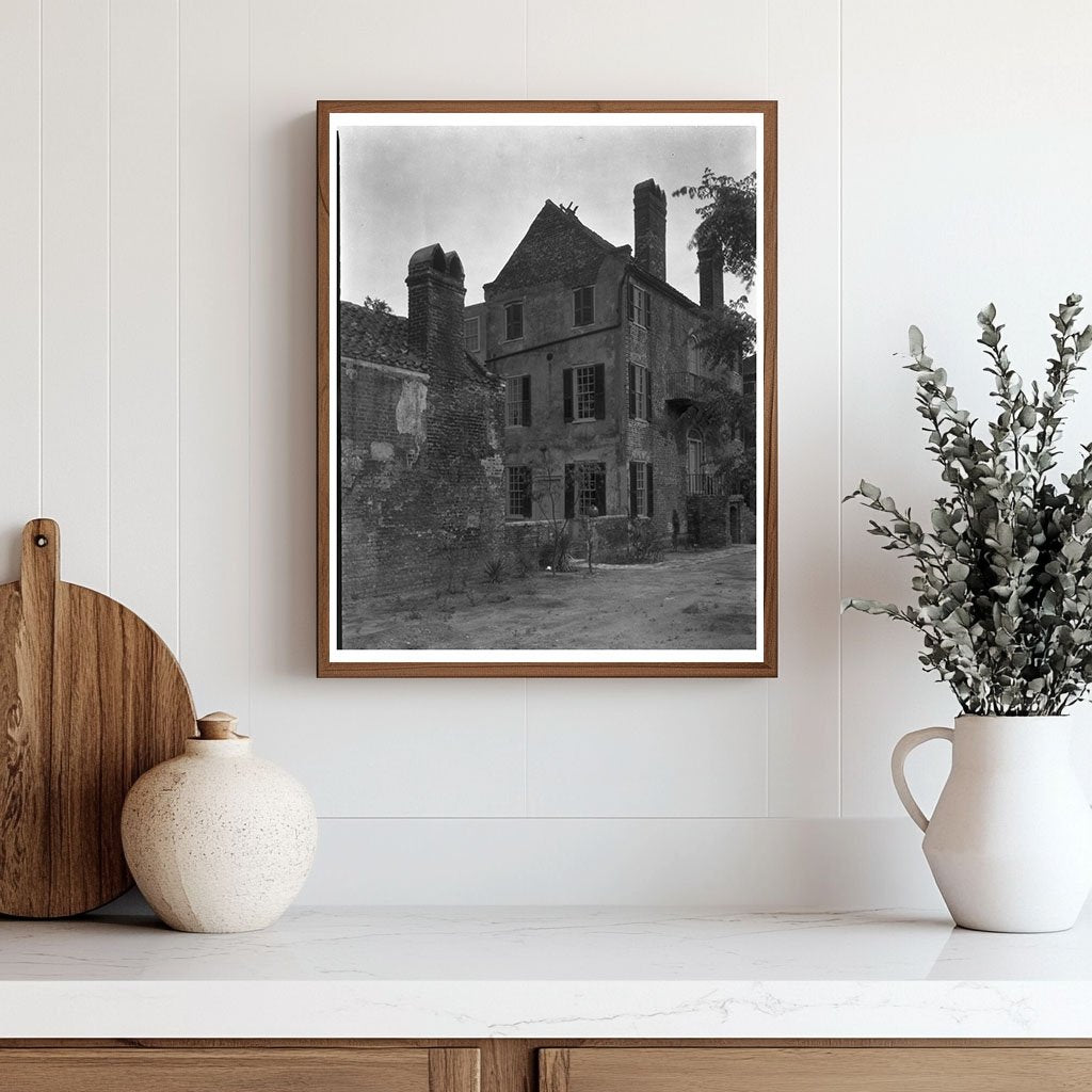 Charleston SC Estate Photo 20th Century Architecture