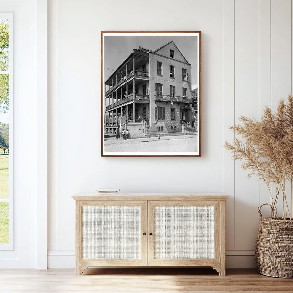 Charleston SC Urban Life Photo 1900s