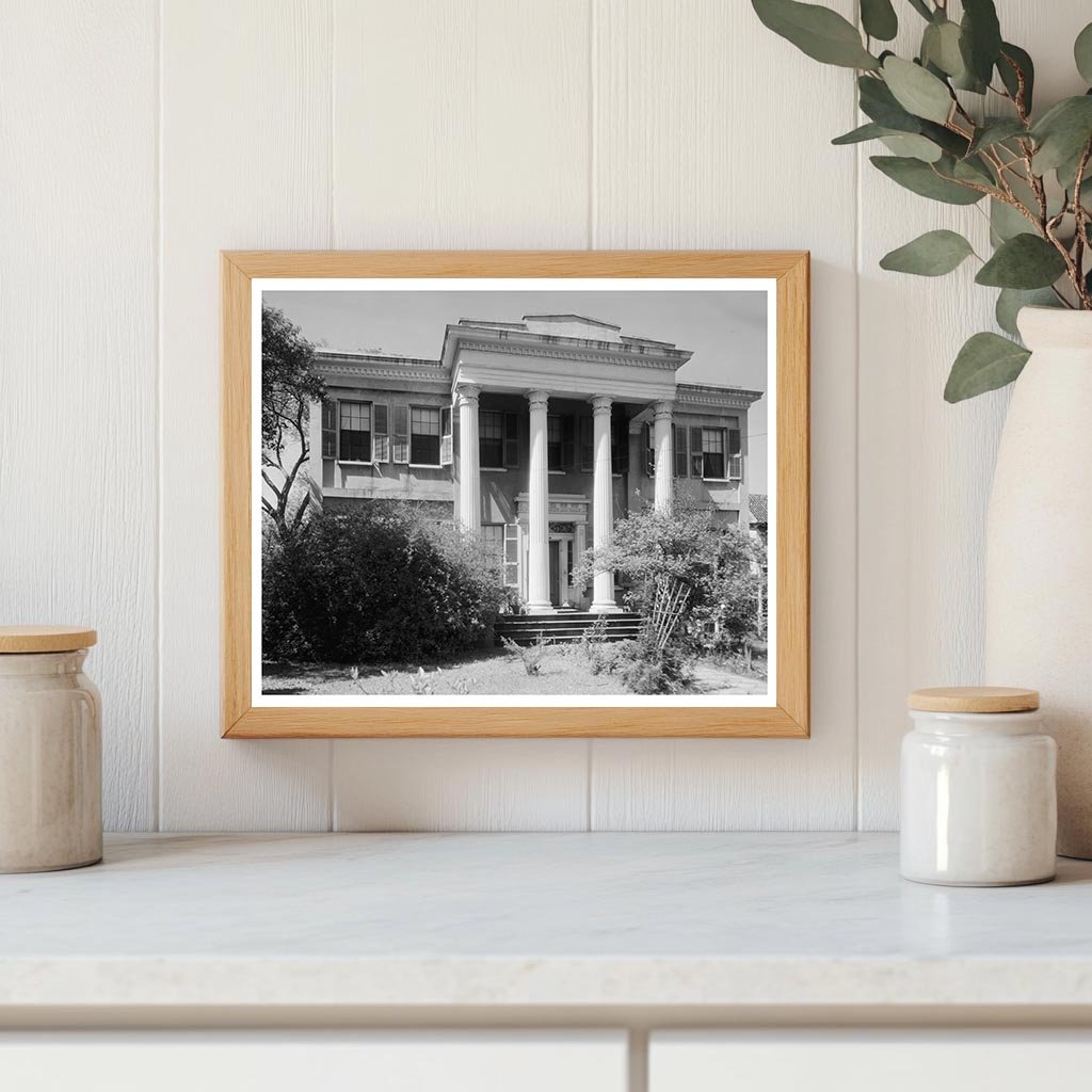 Charleston SC Architecture, Early 1900s Vintage Photo