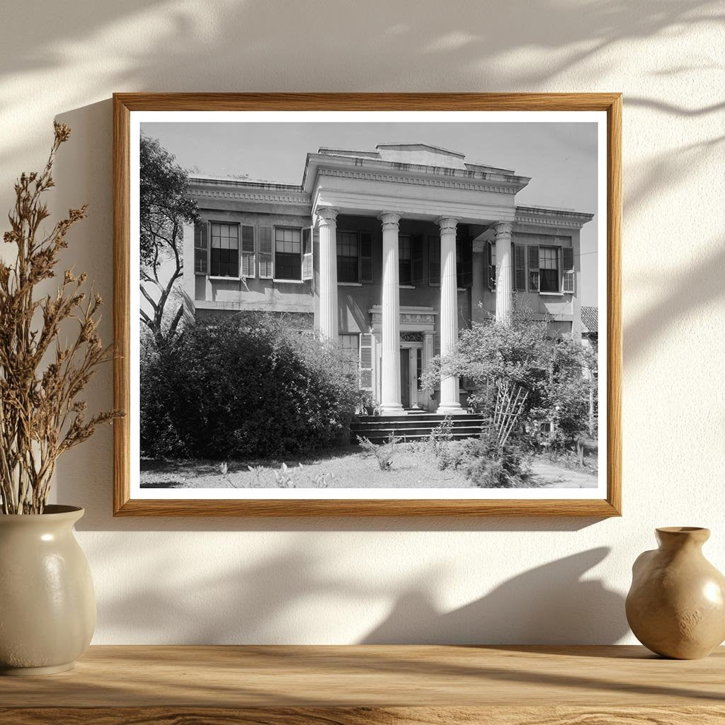 Charleston SC Architecture, Early 1900s Vintage Photo
