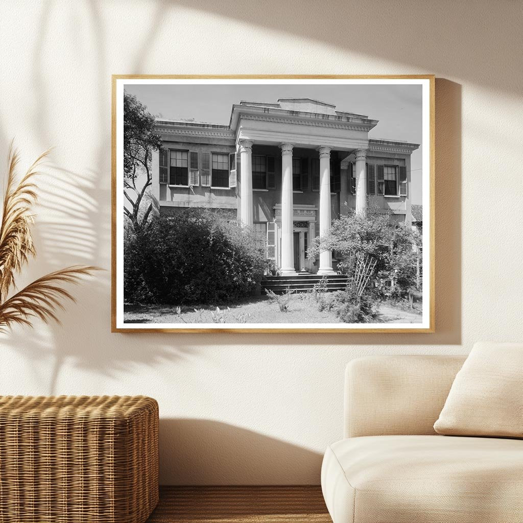 Charleston SC Architecture, Early 1900s Vintage Photo