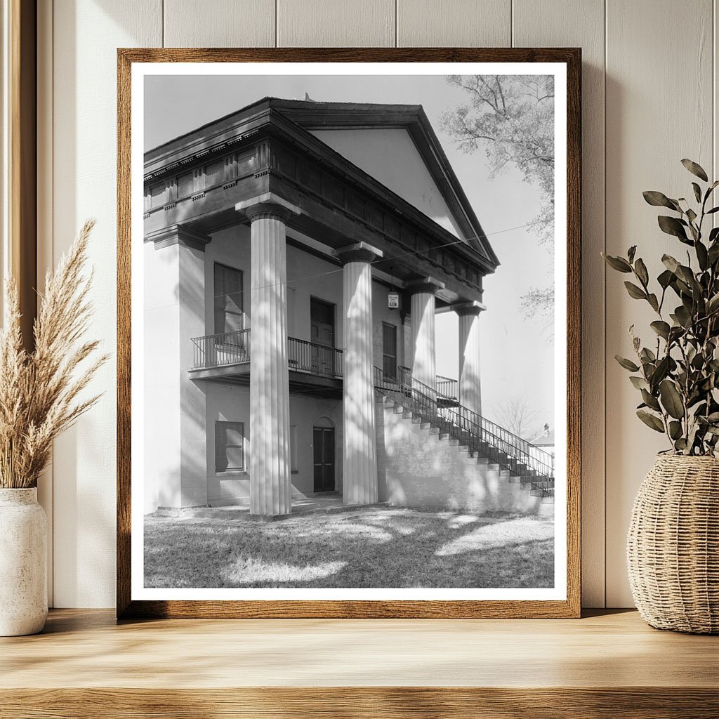 Camden SC Courthouse Historic Photo 20th Century