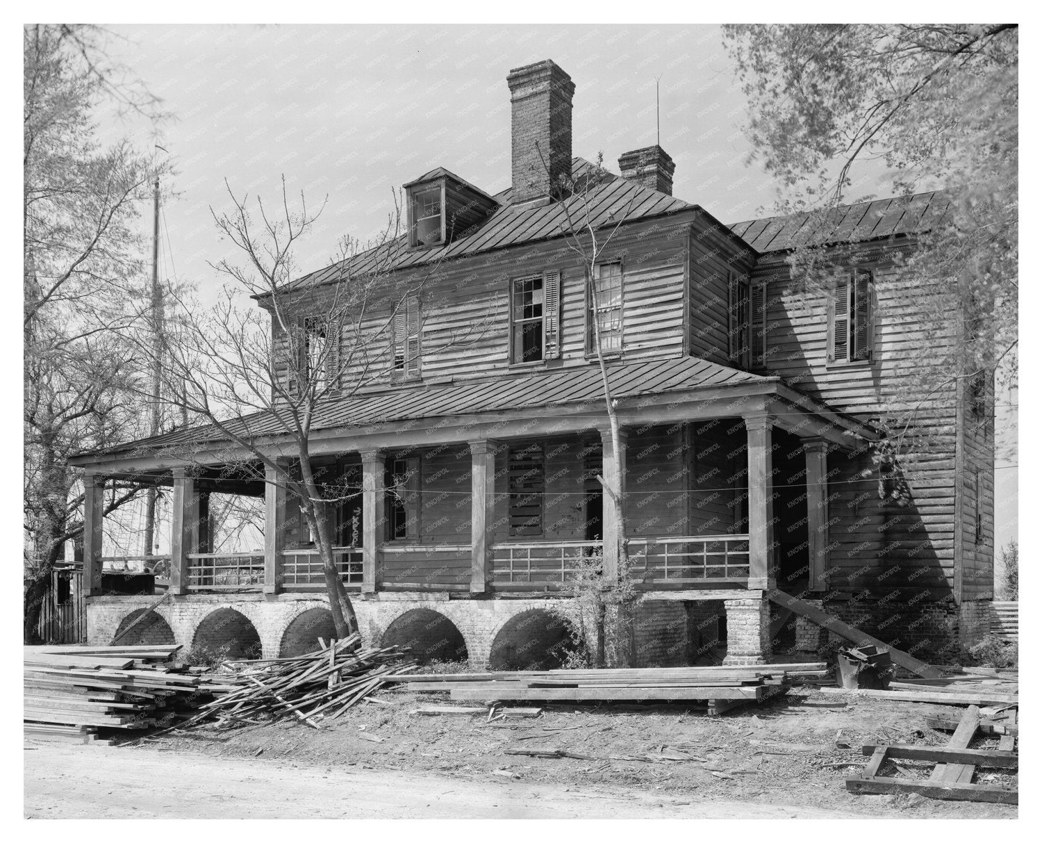 Georgetown SC Architectural History Photo 1953
